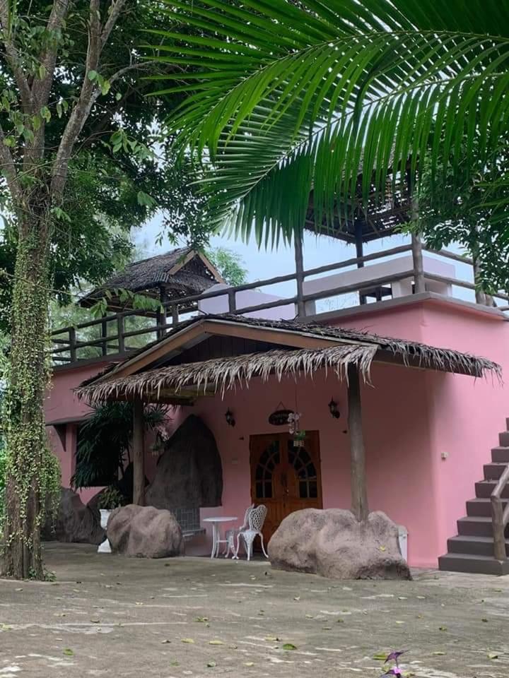 บ้านกาแล สวนผึ้ง Suan Phueng Bagian luar foto